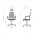 Офисное кресло Аклас Амир HR 8005A Черный (00060143)-4-изображение