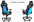 Игровое  кресло Playseat® L33T - Blue-0-изображение