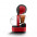 Капсульная кофеварка KRUPS KP130510 Lumio Red, механика, 1600Вт, 1л, красная-5-изображение