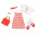 Набор одежды для кукол LORI Платье с принтом LO30009Z-0-изображение