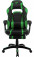 Кресло игровое GT Racer X-2749-1 Black/Green-0-изображение