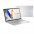 Ноутбук ASUS Vivobook 17 X1704ZA-AU144 17.3" FHD IPS, Intel i3-1215U, 8GB, F512GB, UMA, noOS, Сріблястий-0-зображення