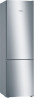 Холод. з нижн. мороз. кам. BOSCH KGN39VL316, 203х66х60см, 2 дв., Холод.відд. - 279л, Мороз. відд. - 87л, A++, NF, Інв., Нерж-0-зображення