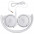 Навушники JBL T500 White (JBLT500WHT)-3-зображення