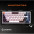 Клавиатура GamePro MK160W Hot-Swap Red Swich RGB USB UA White (MK160W)-1-изображение