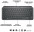 Клавіатура Logitech MX Keys Mini Minimalist Wireless, US, Graphite (920-010498)-2-зображення