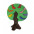 Nic Конструктор дерев'яний Дерево з птахами темне NIC523098-3-зображення