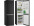 Холодильник з нижн. мороз. камерою Whirlpool W7811IK, 189х66х60см, 2 дв., Х- 234л, М- 104л, A+, NF, Чорний-1-зображення