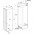 Вбуд. холодильник з мороз. камерою Gorenje RKI2181E1, 177х55х54см, 2 двері, 189( 71)л, А+, FrostLess , Зона св-ті, Білий-3-зображення