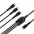 Дата кабель USB 2.0 AM to Lightning + Micro 5P + Type-C 1.2m 3.0A (PD60W data) Black ColorWay (CW-CBPDU3060-BK)-5-зображення