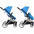 Універсальна коляска 2в1 Mi baby Miqilong T900 Синій (T900-U2BL01)-7-зображення