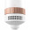 Фен-щітка Rowenta Reverso Dry&Brush 2в1, 1200Вт, 3 режими, іоніз-я, хол. обдув, насадок-2, кераміка, біло-золотистий-2-зображення