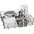 Вбудовувана посуд. машина Bosch SMV45JX00E - 60 см./13 компл./5 прогр/5 темп. реж./А++-5-зображення
