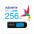 USB флеш накопитель ADATA 256GB UV128 Black/Blue USB 3.2 (AUV128-256G-RBE)-3-изображение