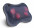 Масажна подушка NAIPO Back and Neck (Ultra-soft Plush Fabric) для спини та шиї з підігрівом та додатковою функцією масажу Шиатцу (ультрам'яка плюшова тканина);модель - MGP-129M-2-зображення