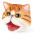 Игрушка-перчатка Same Toy Кот рыжий X326-R-UT-0-изображение