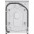 Стирально-сушильная машина Gorenje фронтальная, 9(6)кг, 1400, A+, 55см, дисплей, инвертор,  Wi-Fi, белый-4-изображение