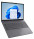 Ноутбук Lenovo IdeaPad Slim 3 15IRH10 (83K100QSRA) Luna Grey-2-зображення