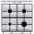 Плита комбінована GORENJE GKS6C70WJ-16-зображення