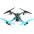Квадрокоптер Nine Eagles Galaxy Visitor 6 FPV 4CH с Wi-Fi камерой бирюзовый (NE201884)-1-изображение