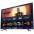 Телевізор 43" LED 4K TCL 43P615 Smart, Android, Black-1-зображення